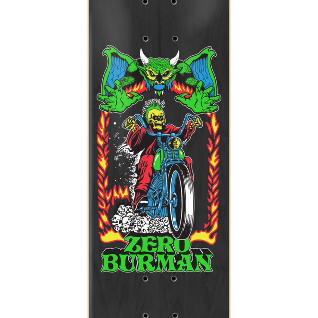 Zero Burman Hell Ride Deck - 8.25