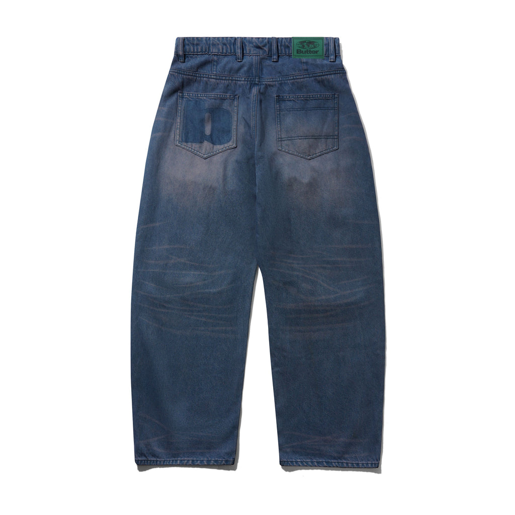 Butter Wide Cut Denim Jeans