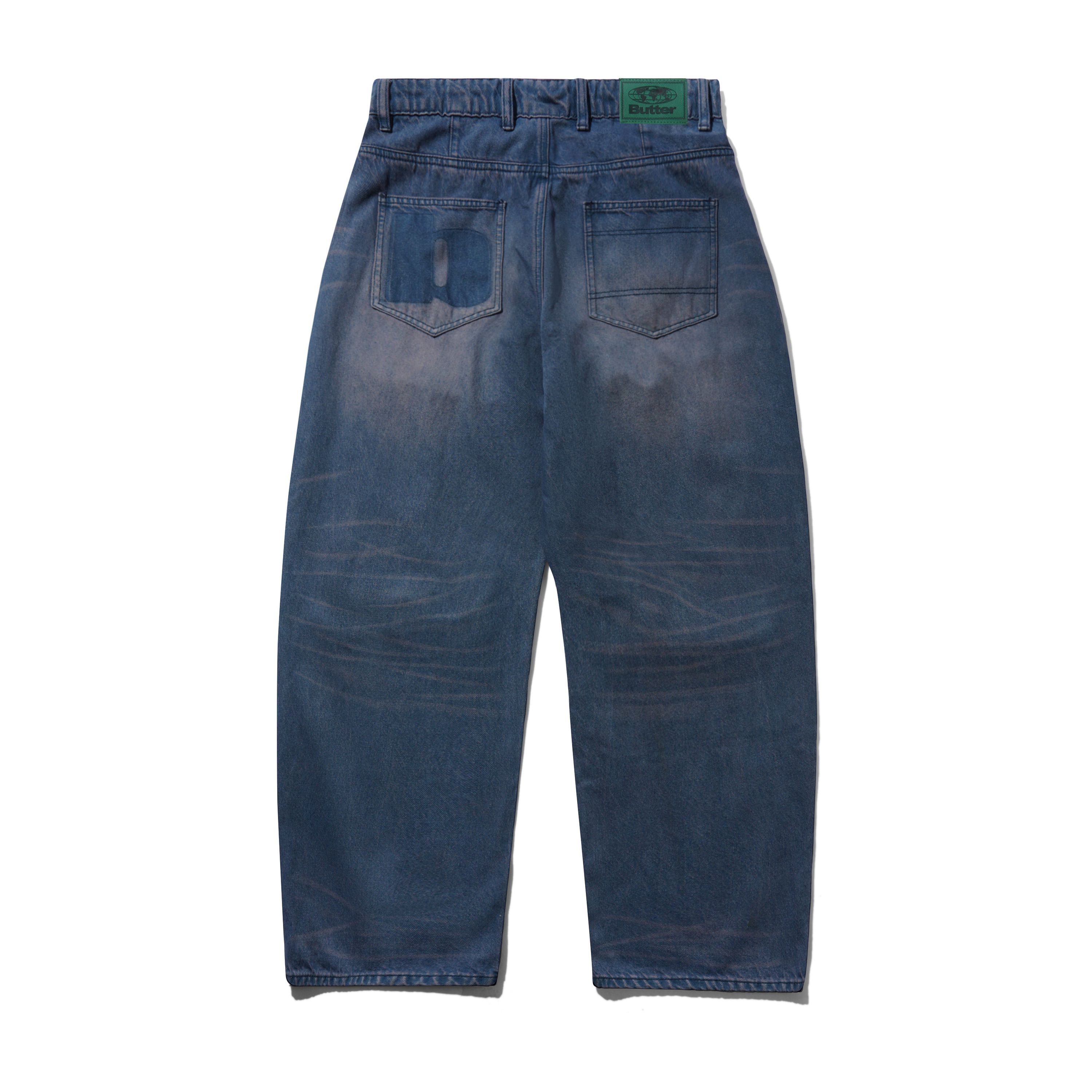 Butter Wide Cut Denim Jeans