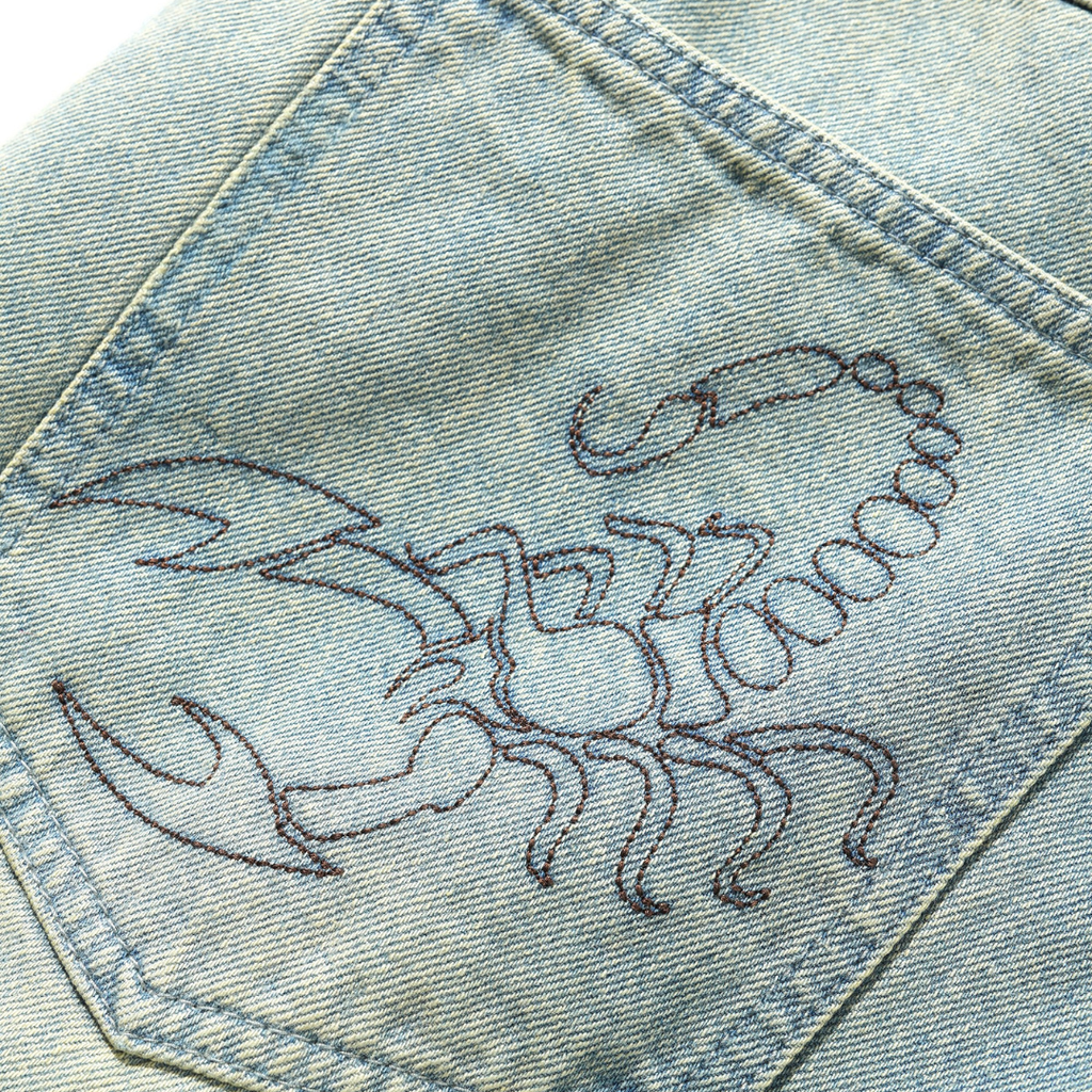 Butter Scorpion Stitch Denim Jeans