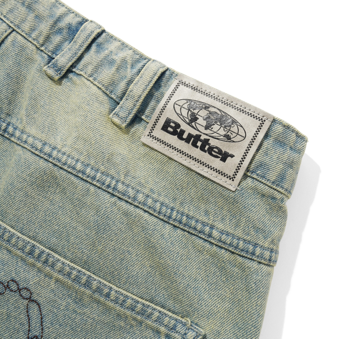 Butter Scorpion Stitch Denim Jeans