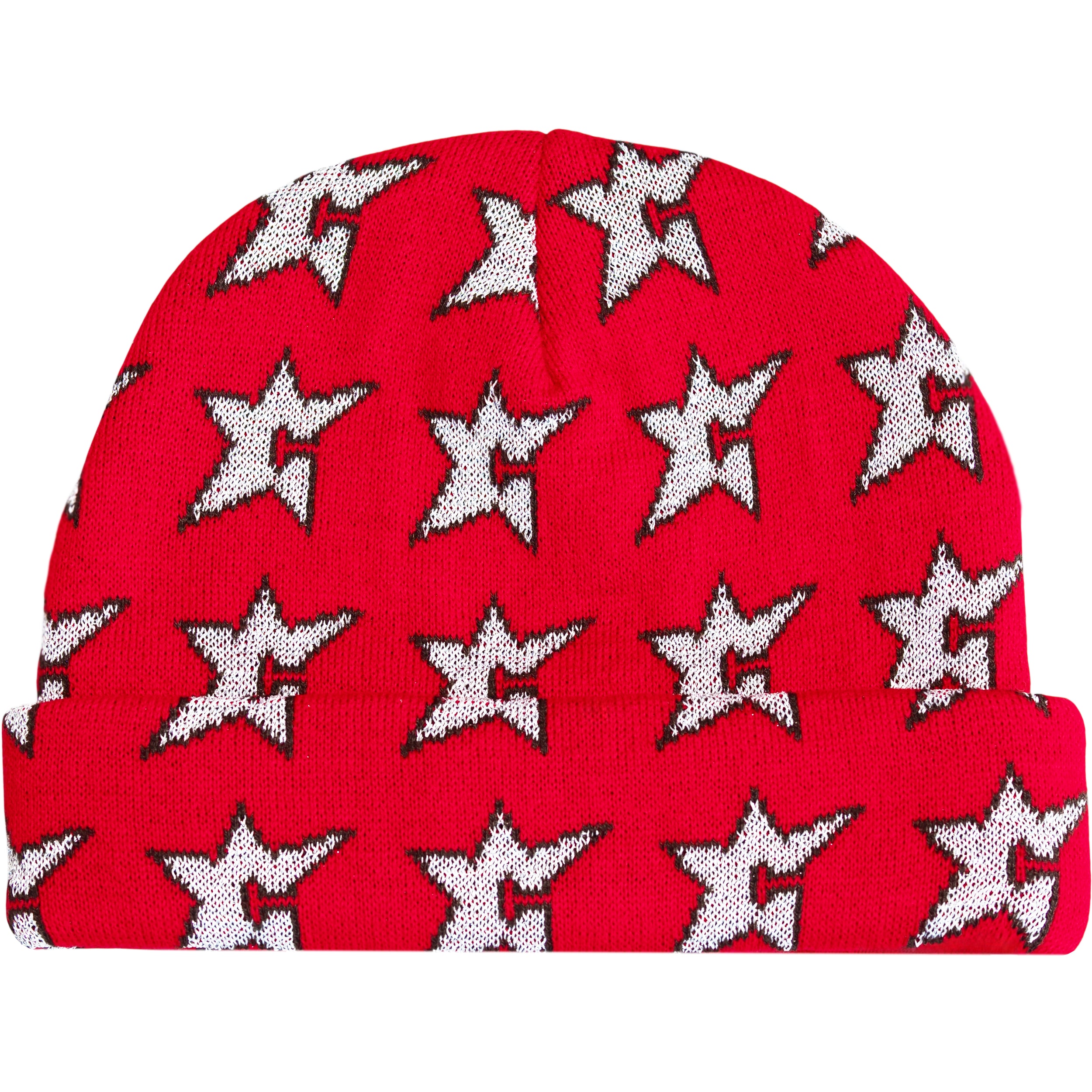 C-Star Metallic Beanie Red