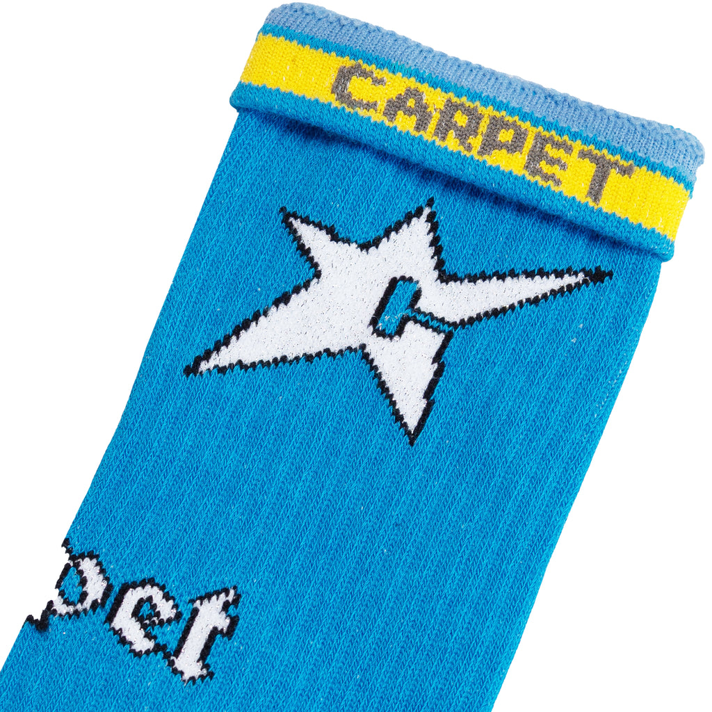 C-Star Metallic Sock Blue