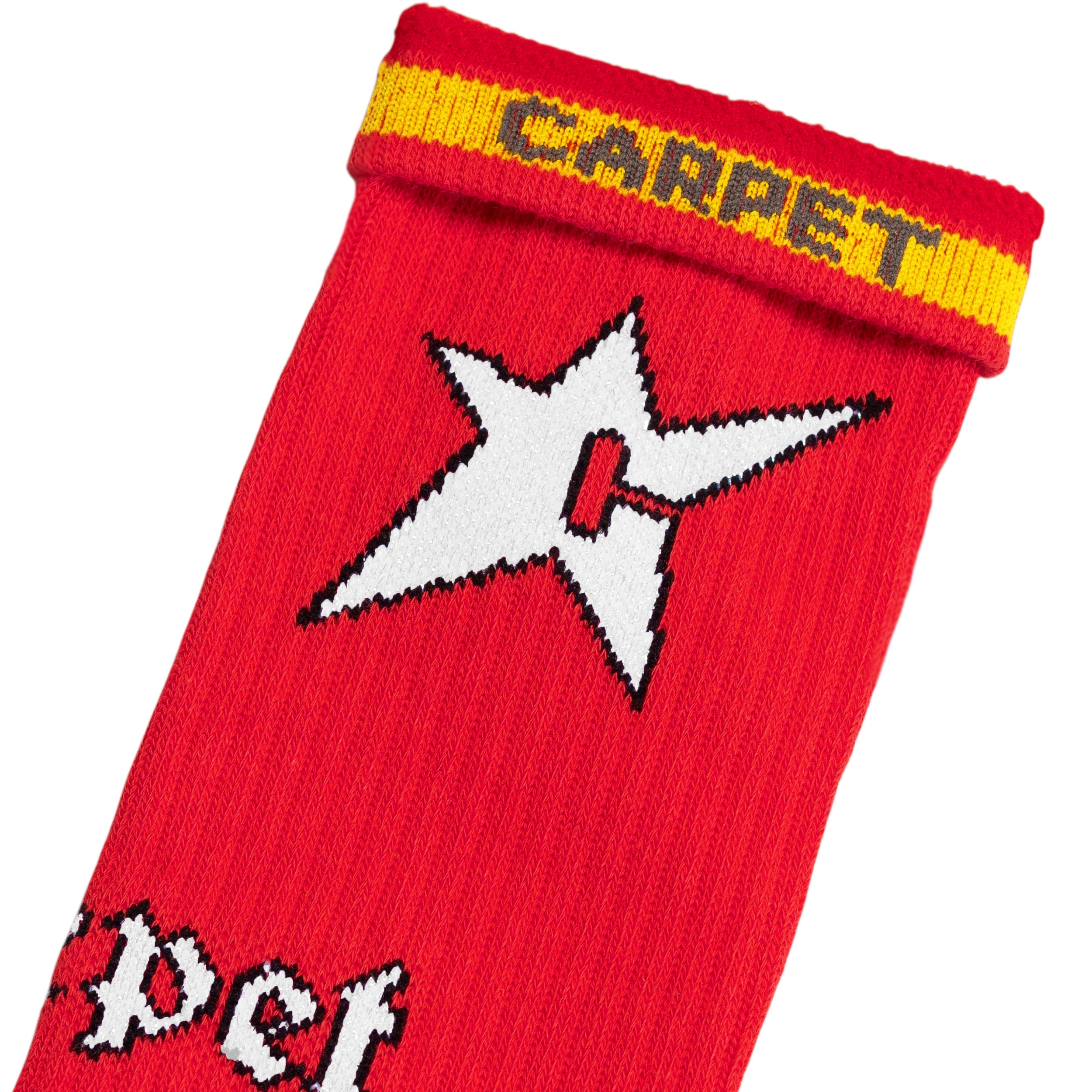 C-Star Metallic Sock Red
