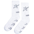C-Star Metallic Sock White