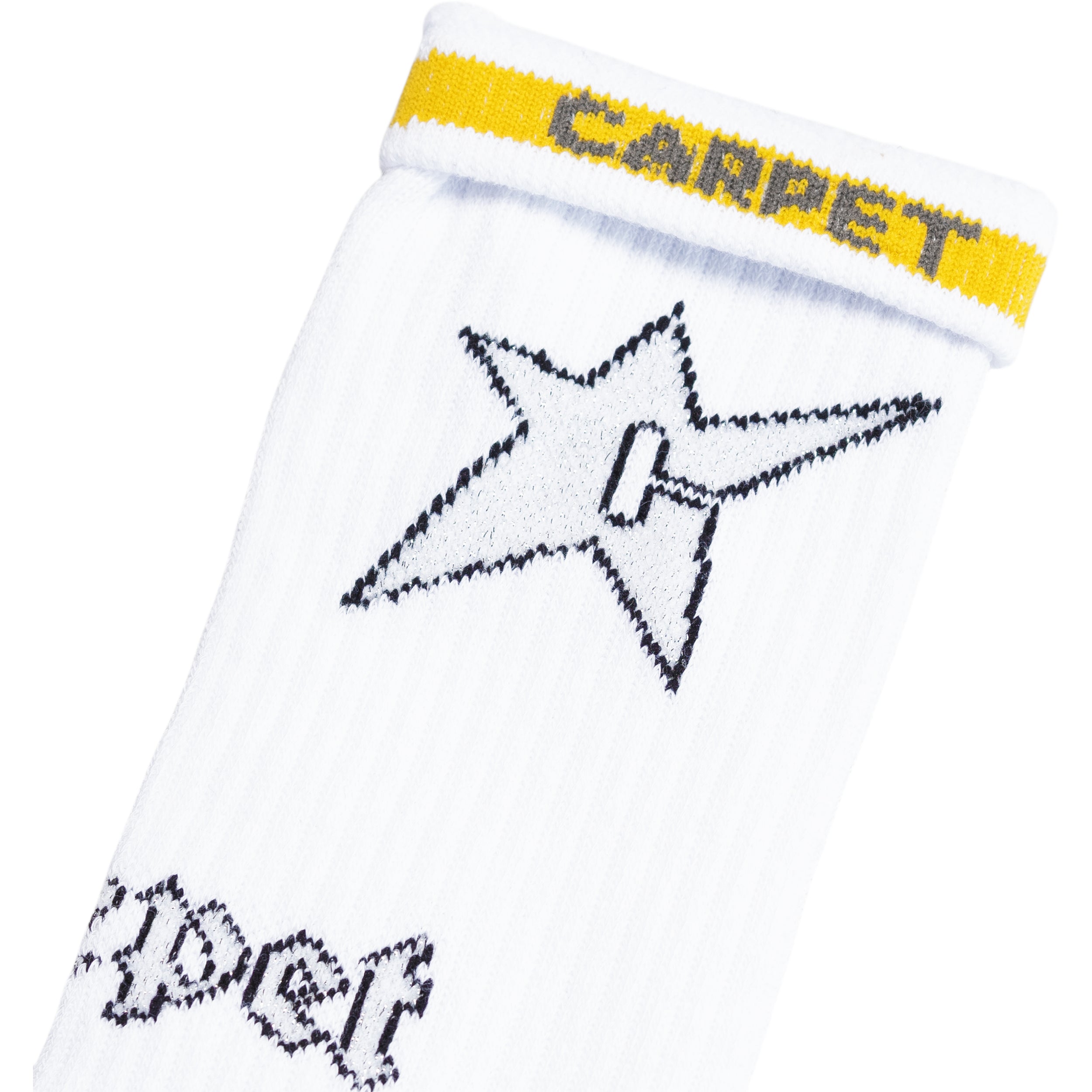 C-Star Metallic Sock White