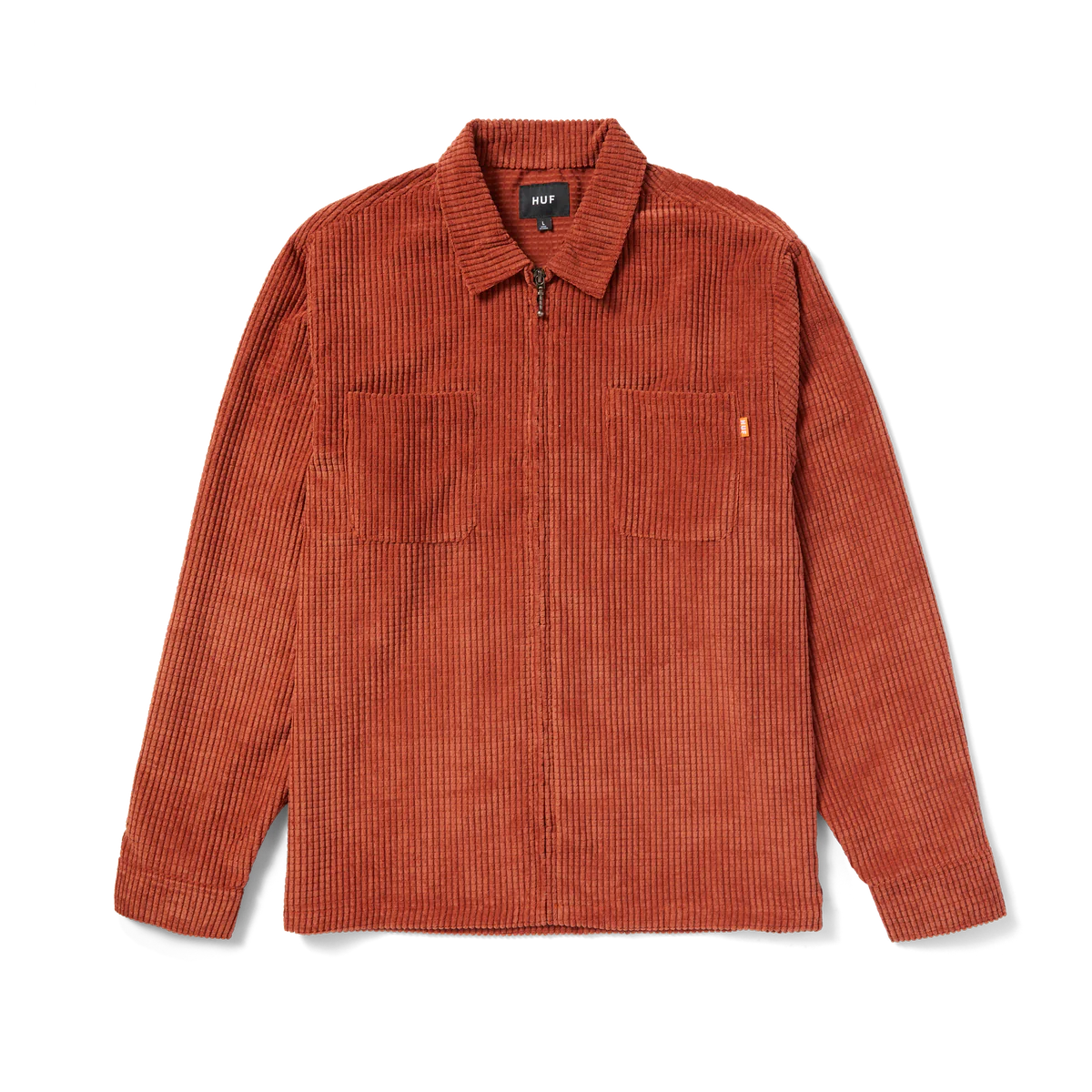 Corduroy zip shirt best sale