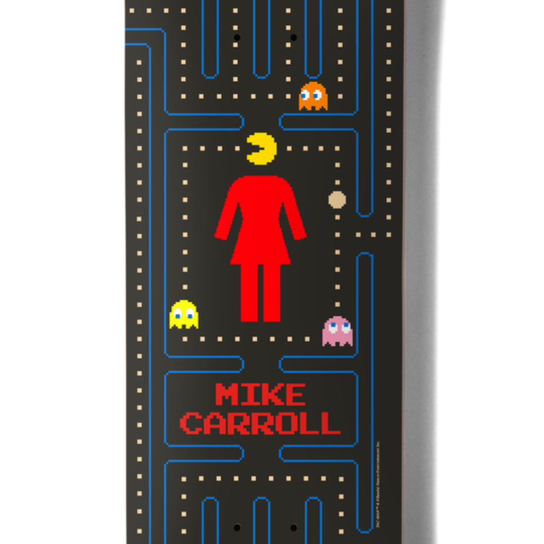 Girl Skateboards Mike Carroll Pac-Man Deck - 8.38