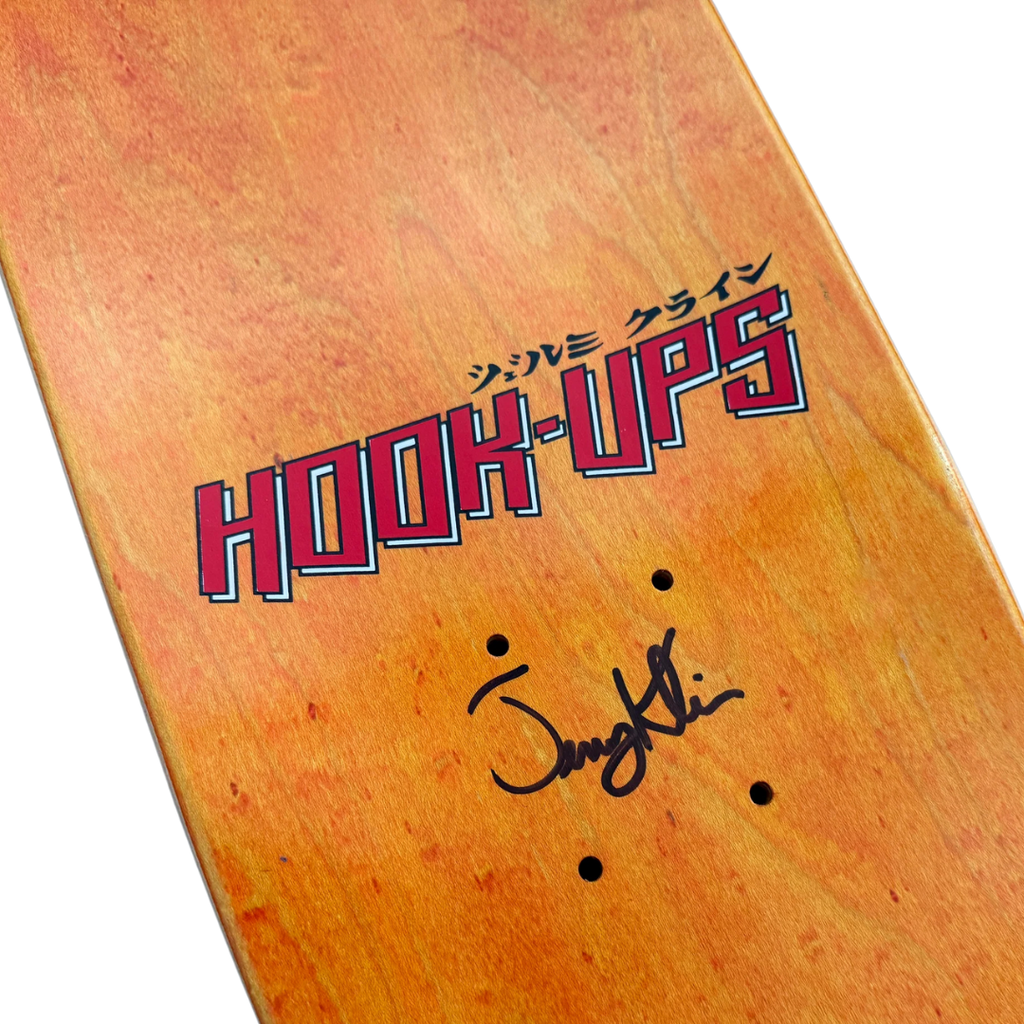 Hook-Ups 30th Anniversary Cat Girl #2 HANDSCREENED Deck - 7.5