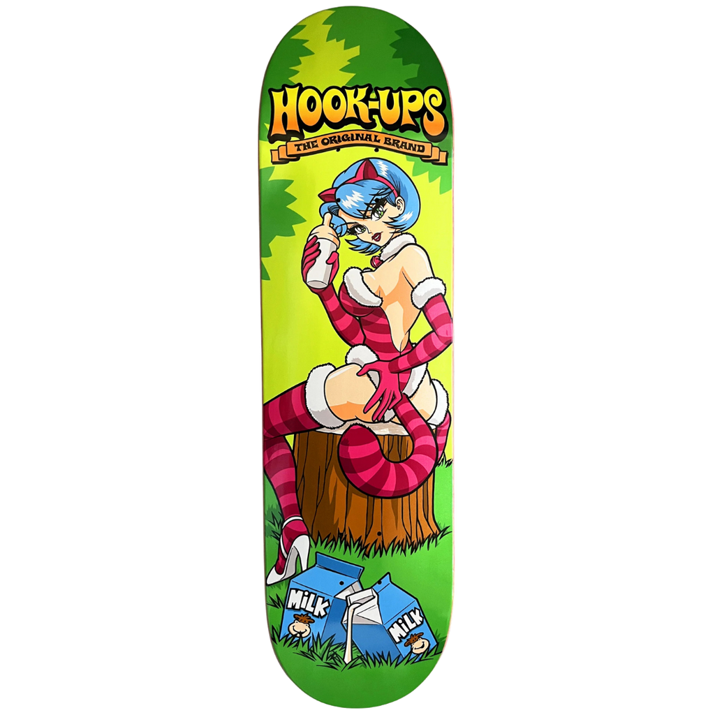 Cheshire Cat Girl In Wonderland Deck - 8.5
