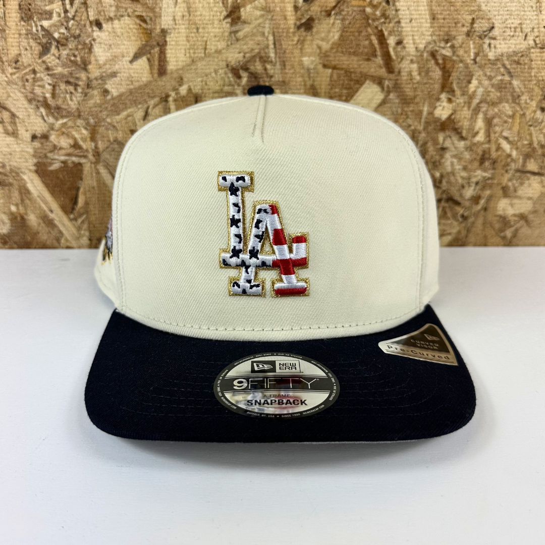 New Era "9Fifty" LA Dodger's Americana A-Frame Snapback Hat