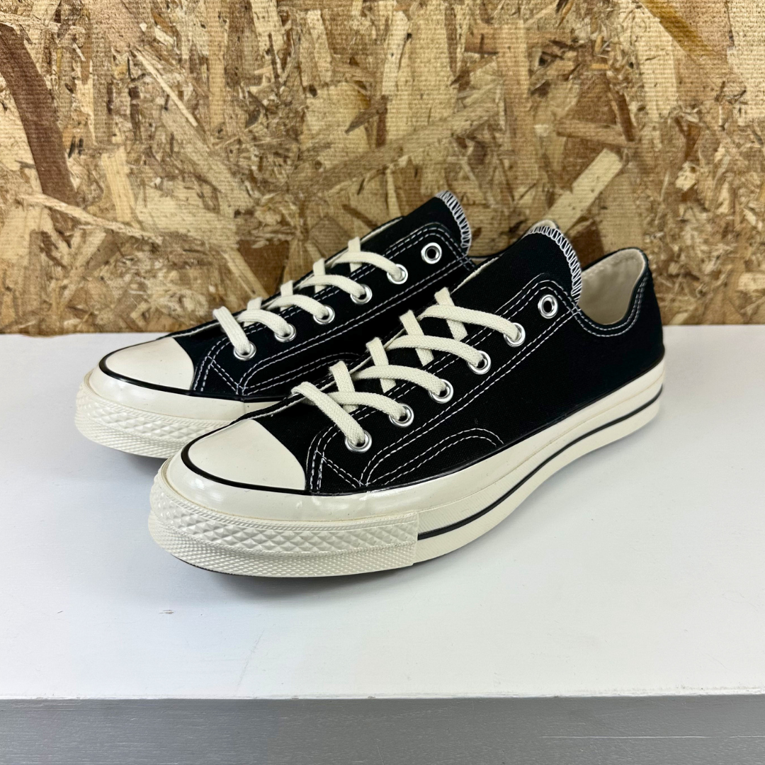Chuck 70 OX - Black/Black/Egret