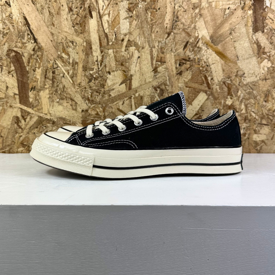 Chuck 70 OX - Black/Black/Egret