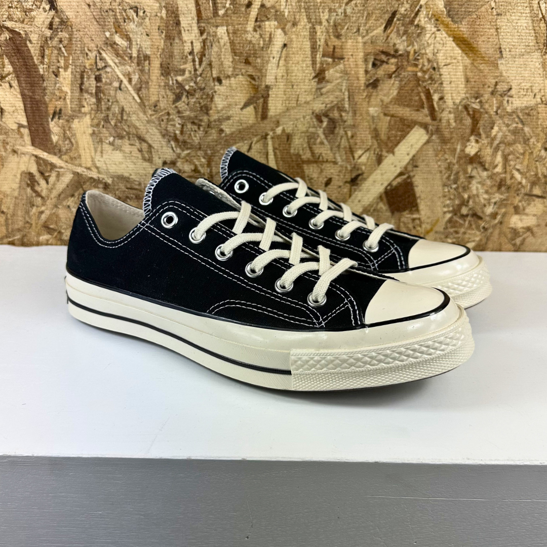 Chuck 70 OX - Black/Black/Egret