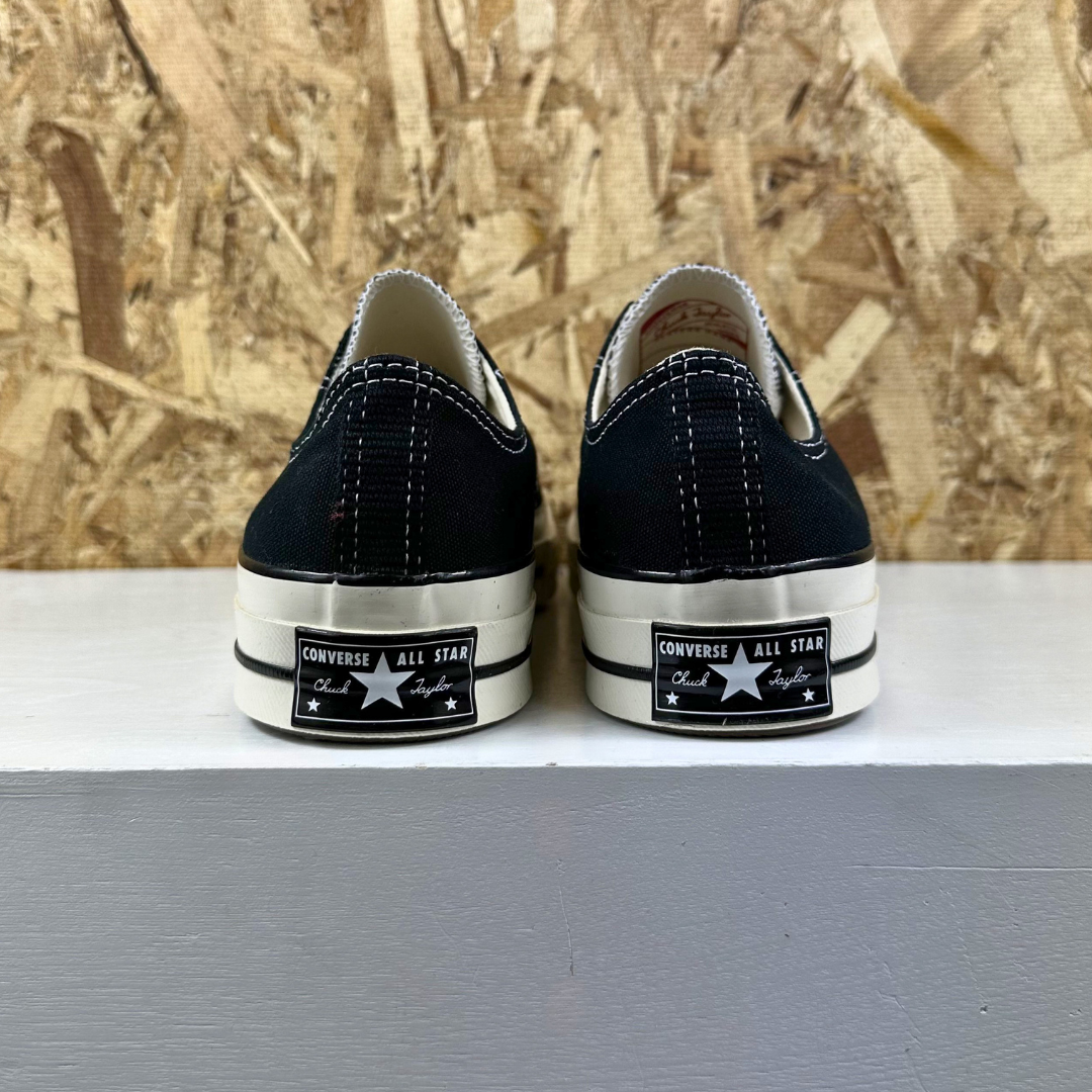 Chuck 70 OX - Black/Black/Egret