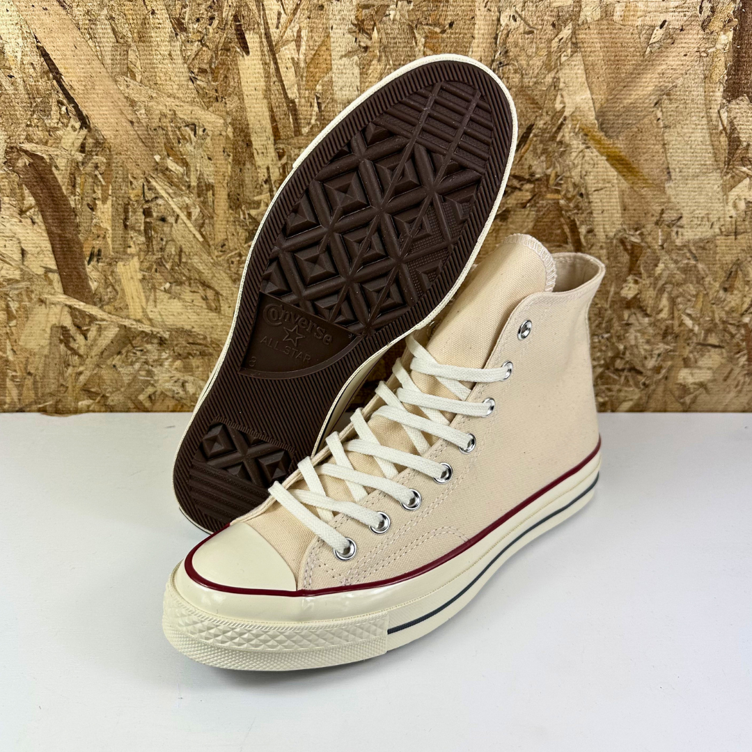 Chuck 70 Hi - Parchment/Garnet/Egret