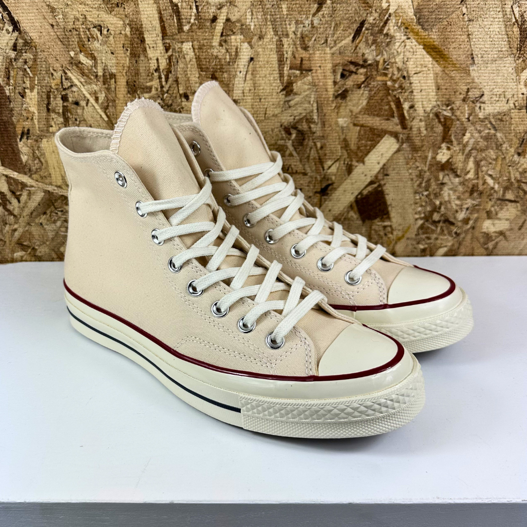 Chuck 70 Hi - Parchment/Garnet/Egret