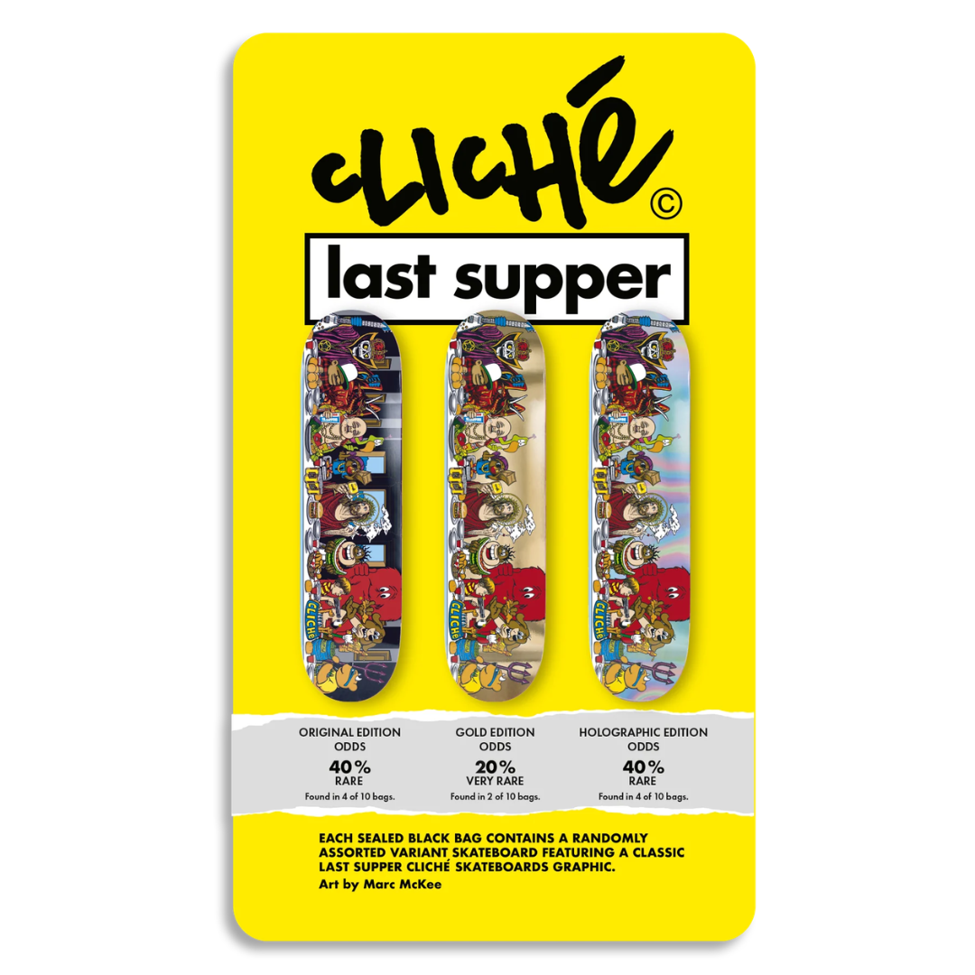 Cliché Last Supper Blind Bag Deck - 8.5