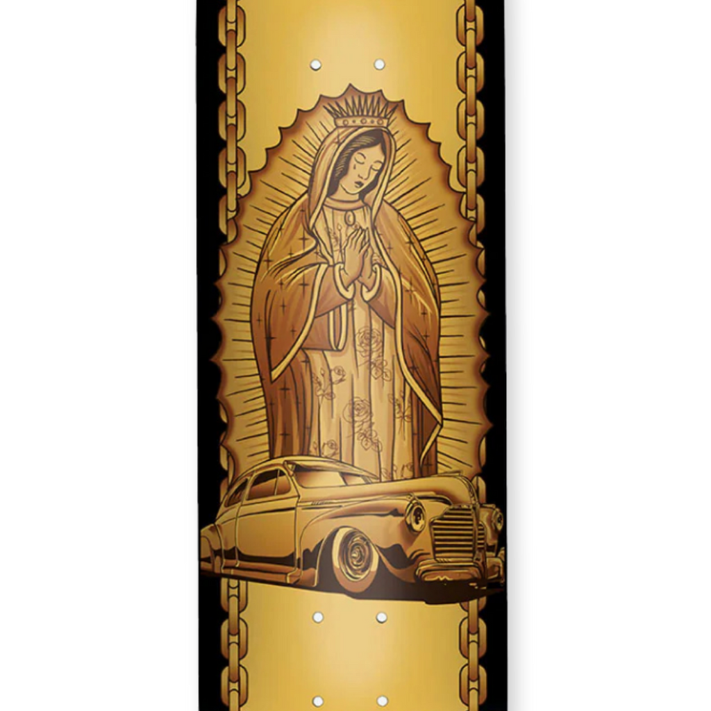 DGK Lo-Side (Dipped) Ortiz Deck - Black - 8.1