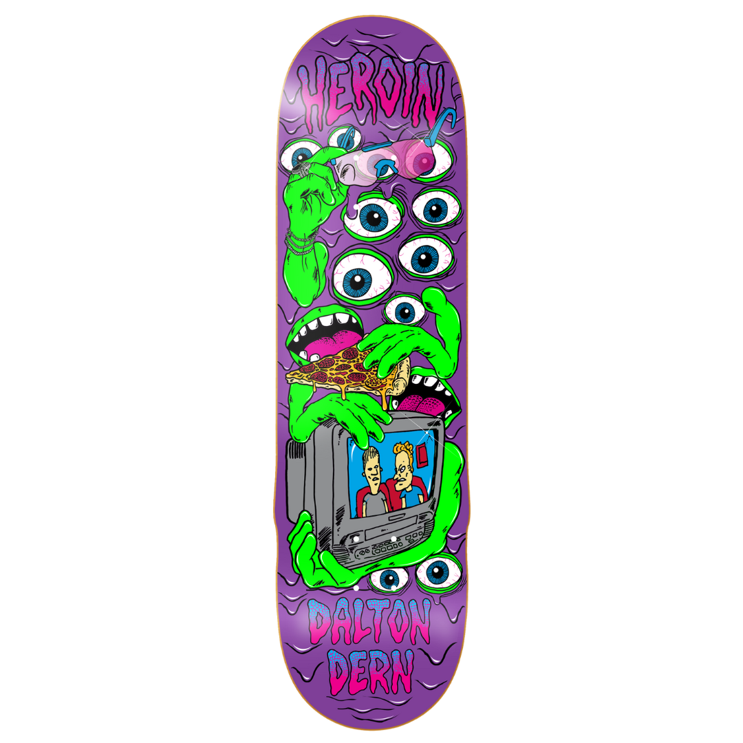 Heroin Dalton Dern Mutate or Die Deck - 8.75