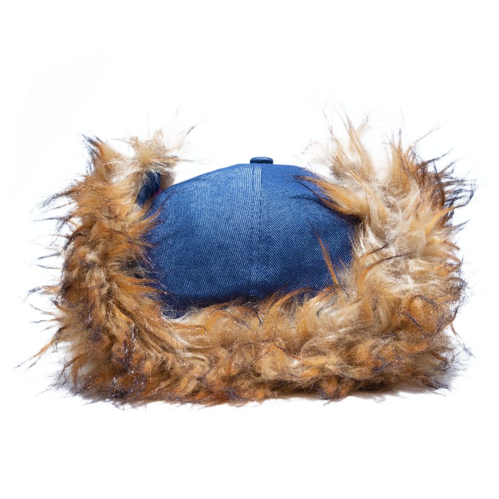 C-Star Fur Hat Dark Denim