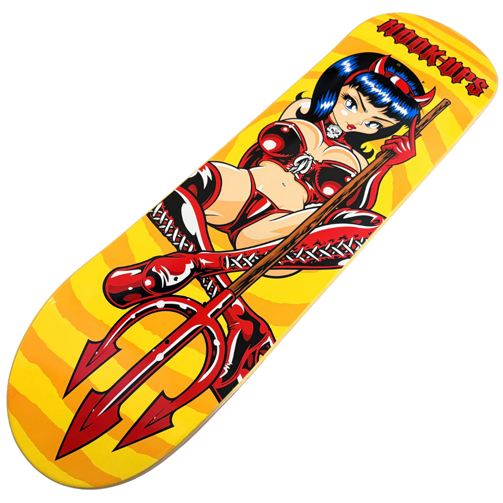 Hook-Ups Devil Queen Deck - 8.25