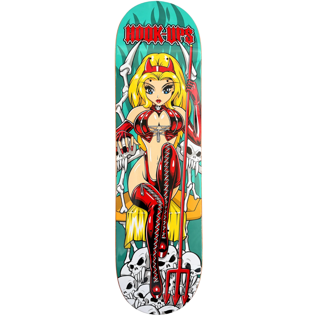 Hook-Ups Devil Throne Deck - 8.5