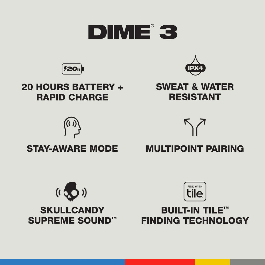 Skullcandy Dime 3 True Wireless Earbuds