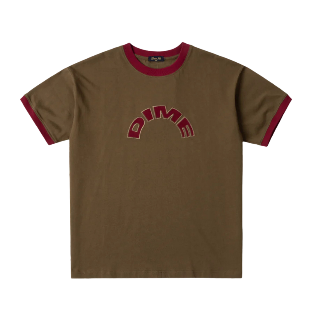 Dime Arch Ringer Tee