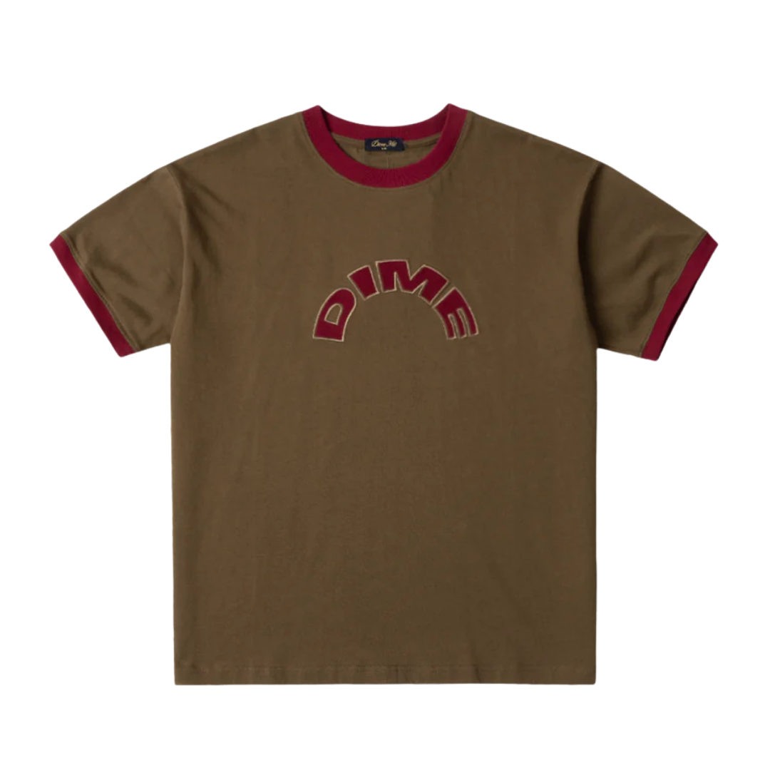 Dime Arch Ringer Tee