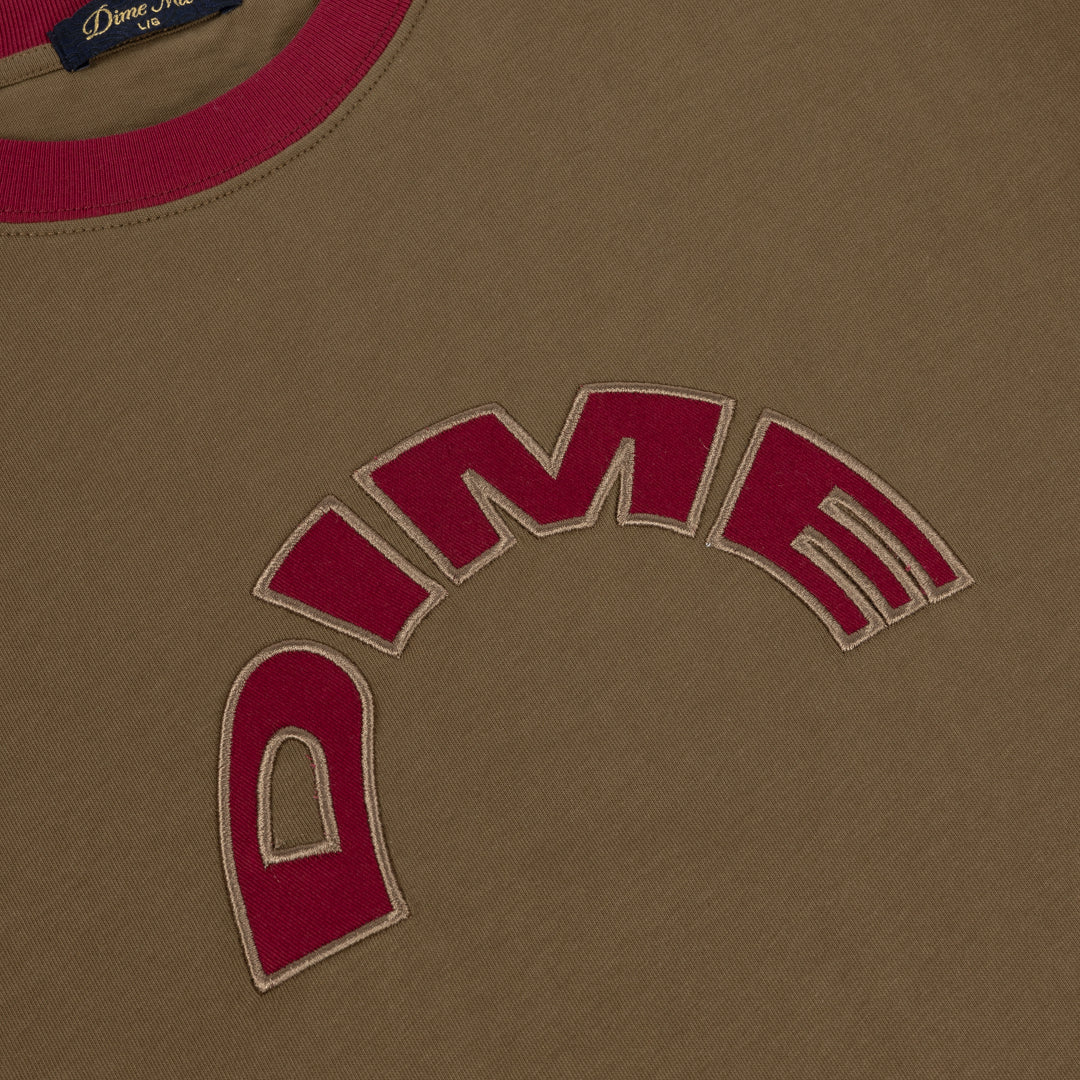 Dime Arch Ringer Tee