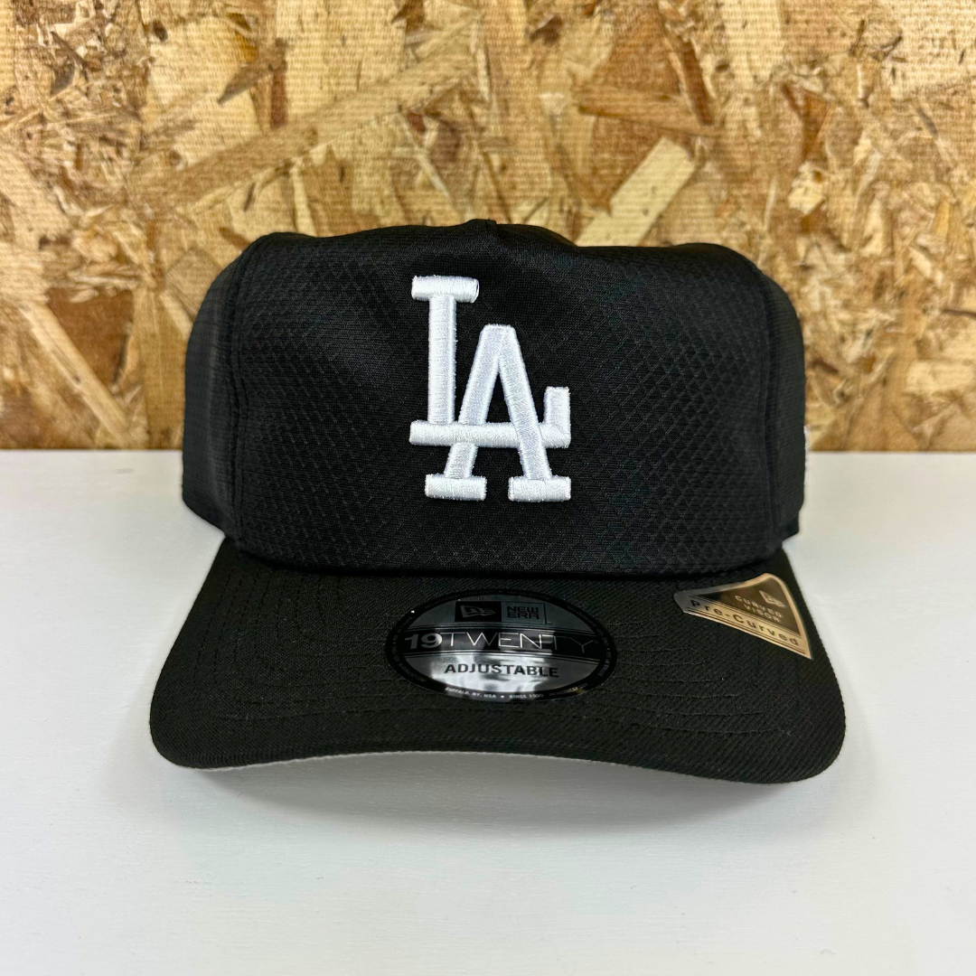 19Twenty LA Dodgers Ripstop Snapback - Black