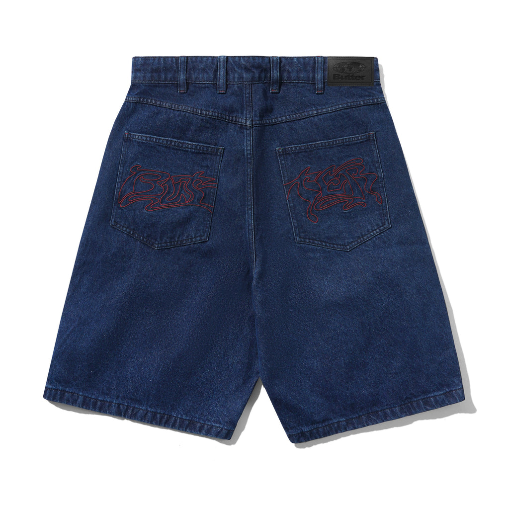 Butter Drummer Baggy Denim Shorts