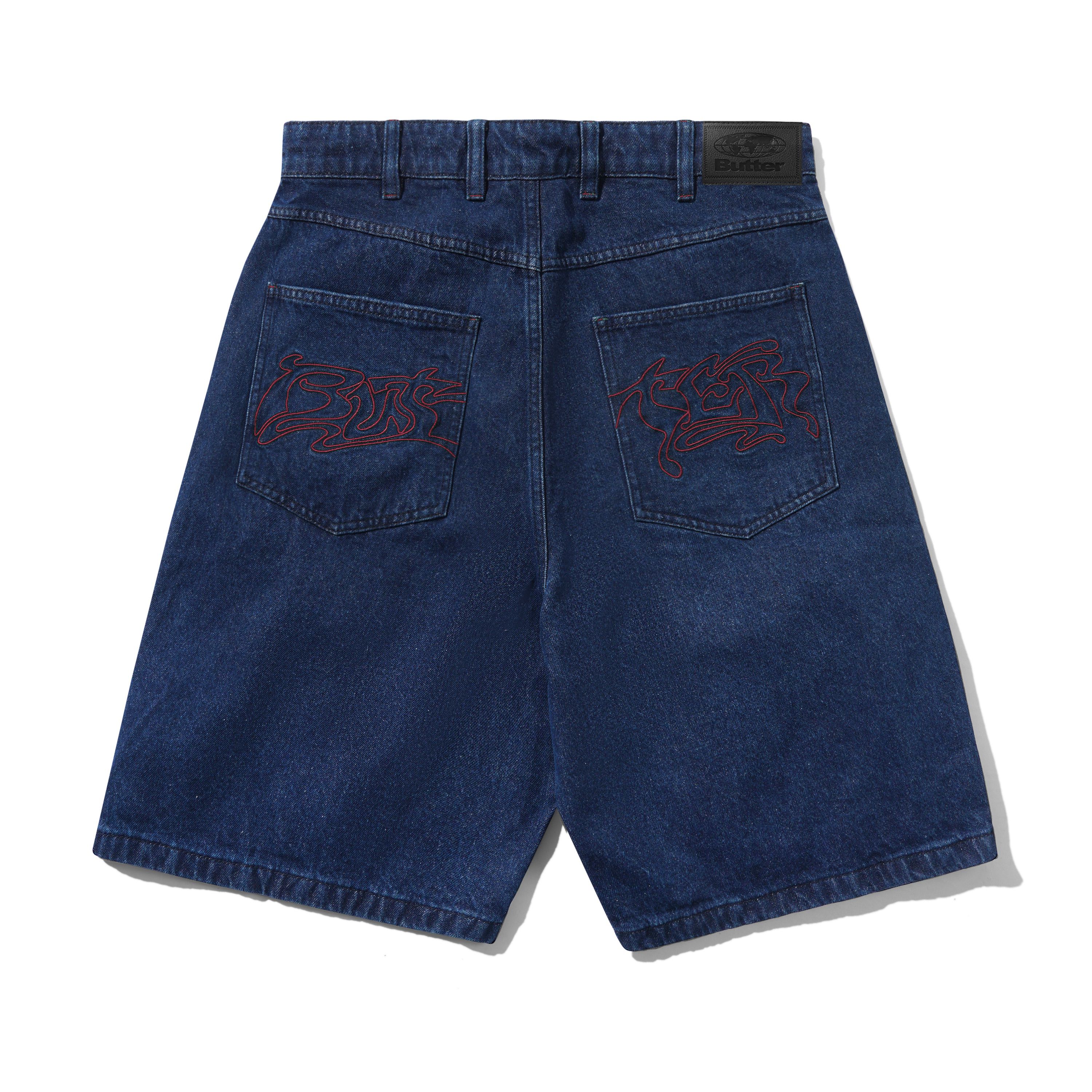 Butter Drummer Baggy Denim Shorts