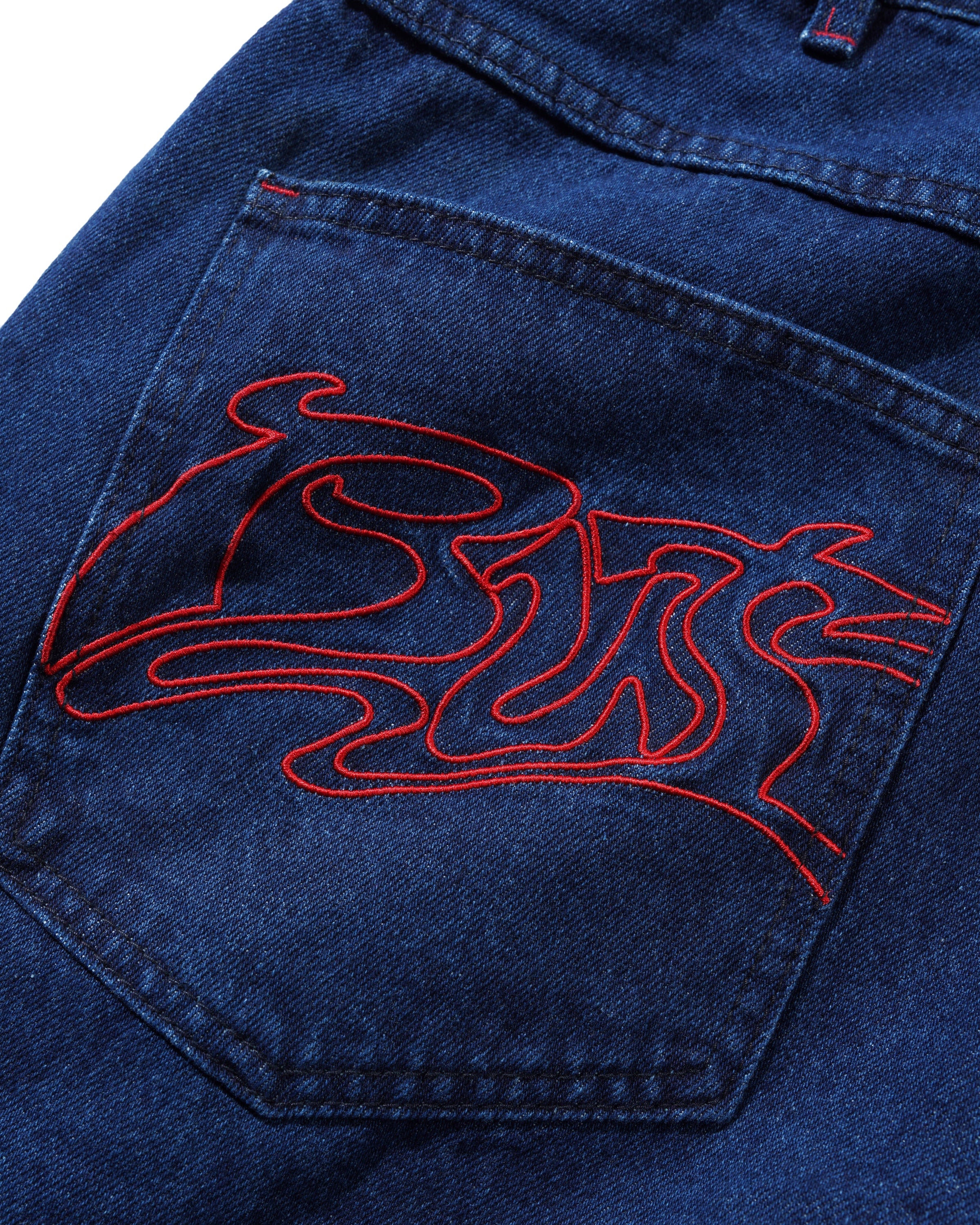 Butter Drummer Baggy Denim Shorts