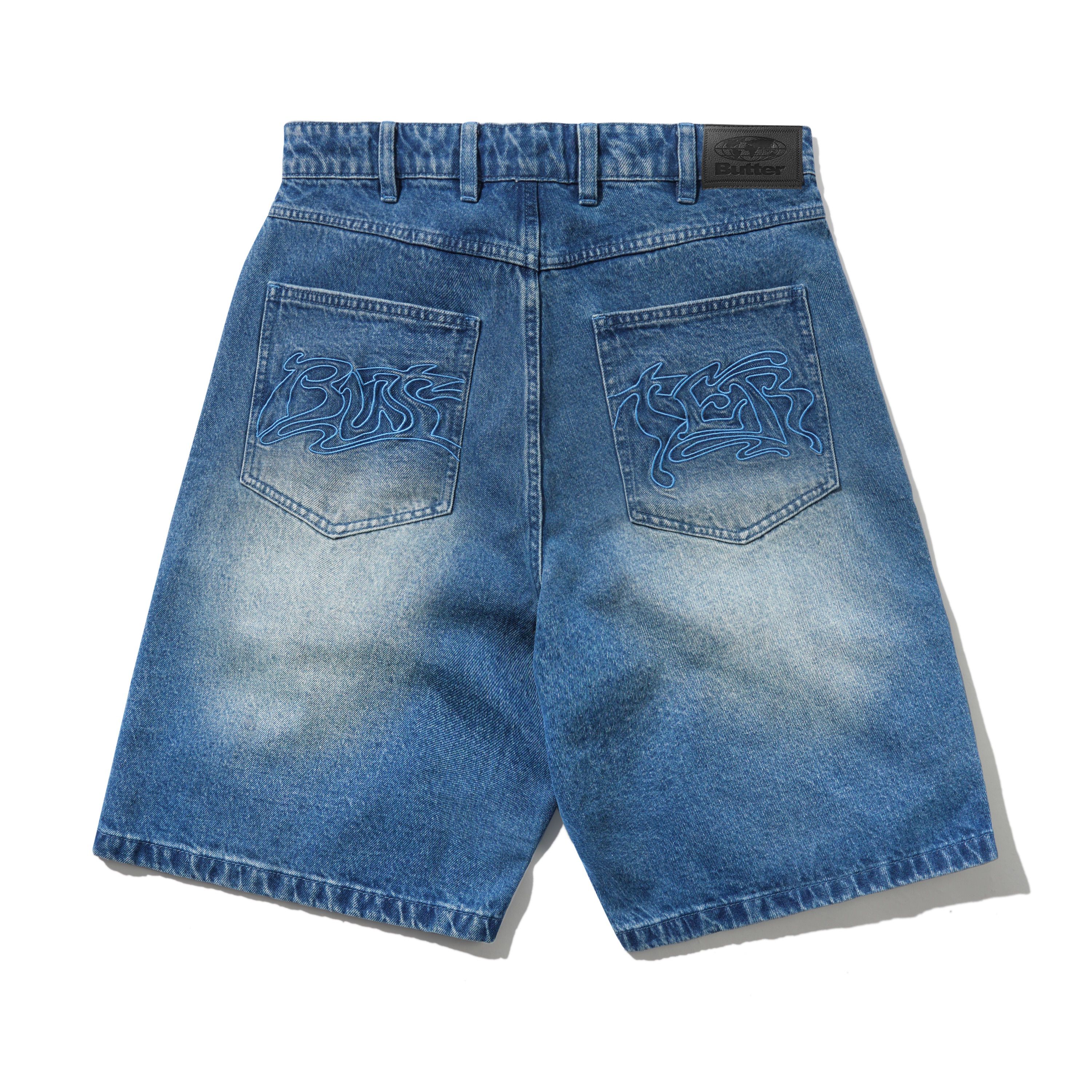 Butter Drummer Baggy Denim Shorts