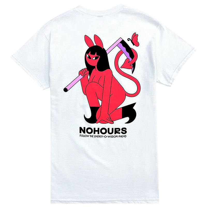 No Hours Energy Tee (White)