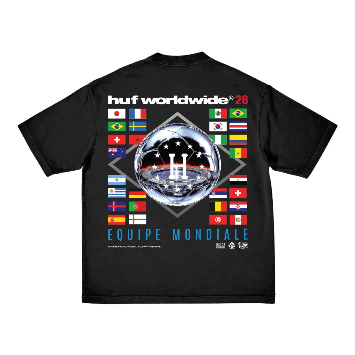 Huf Equipe Mondiale Tee