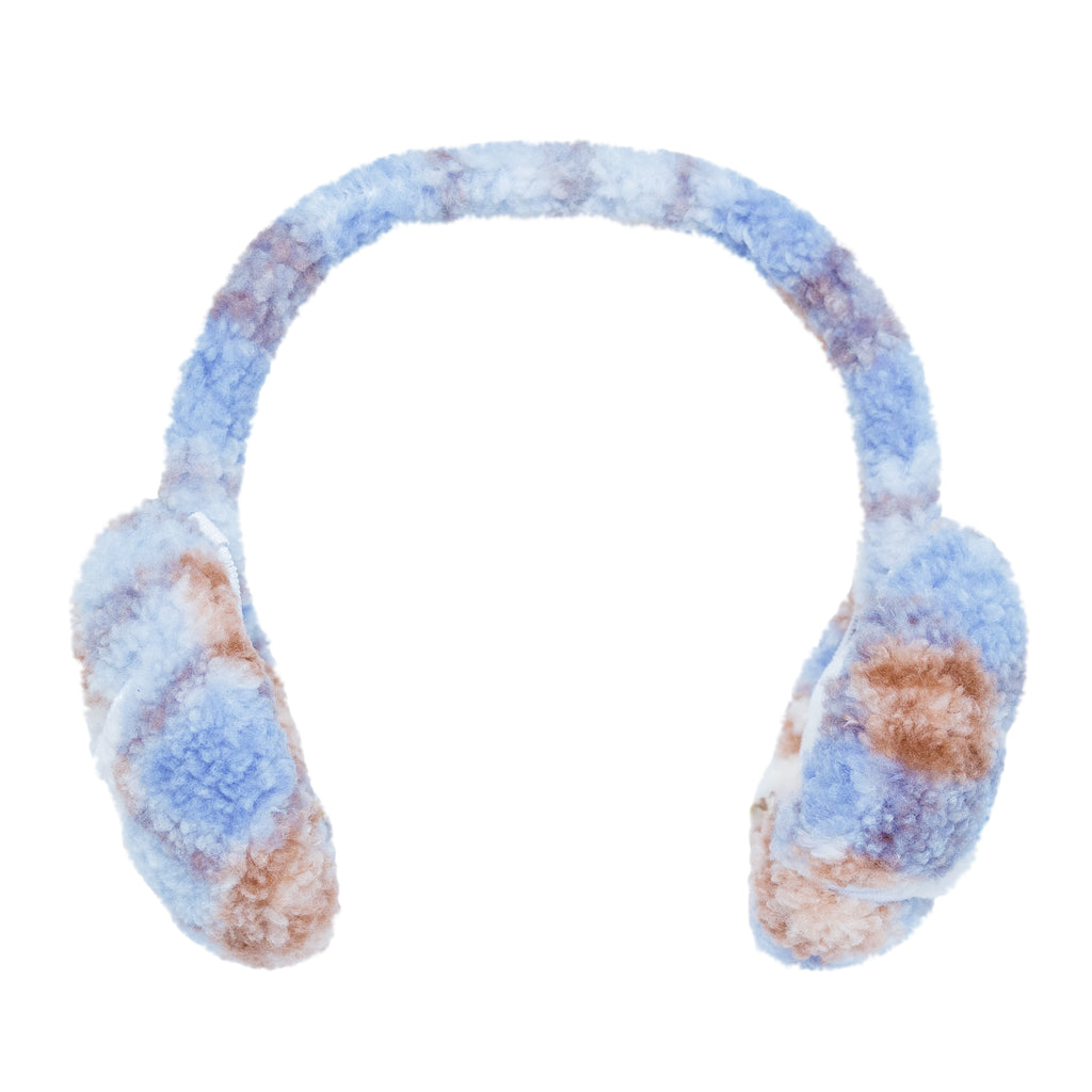 C Star Earmuffs - Blue/Plaid