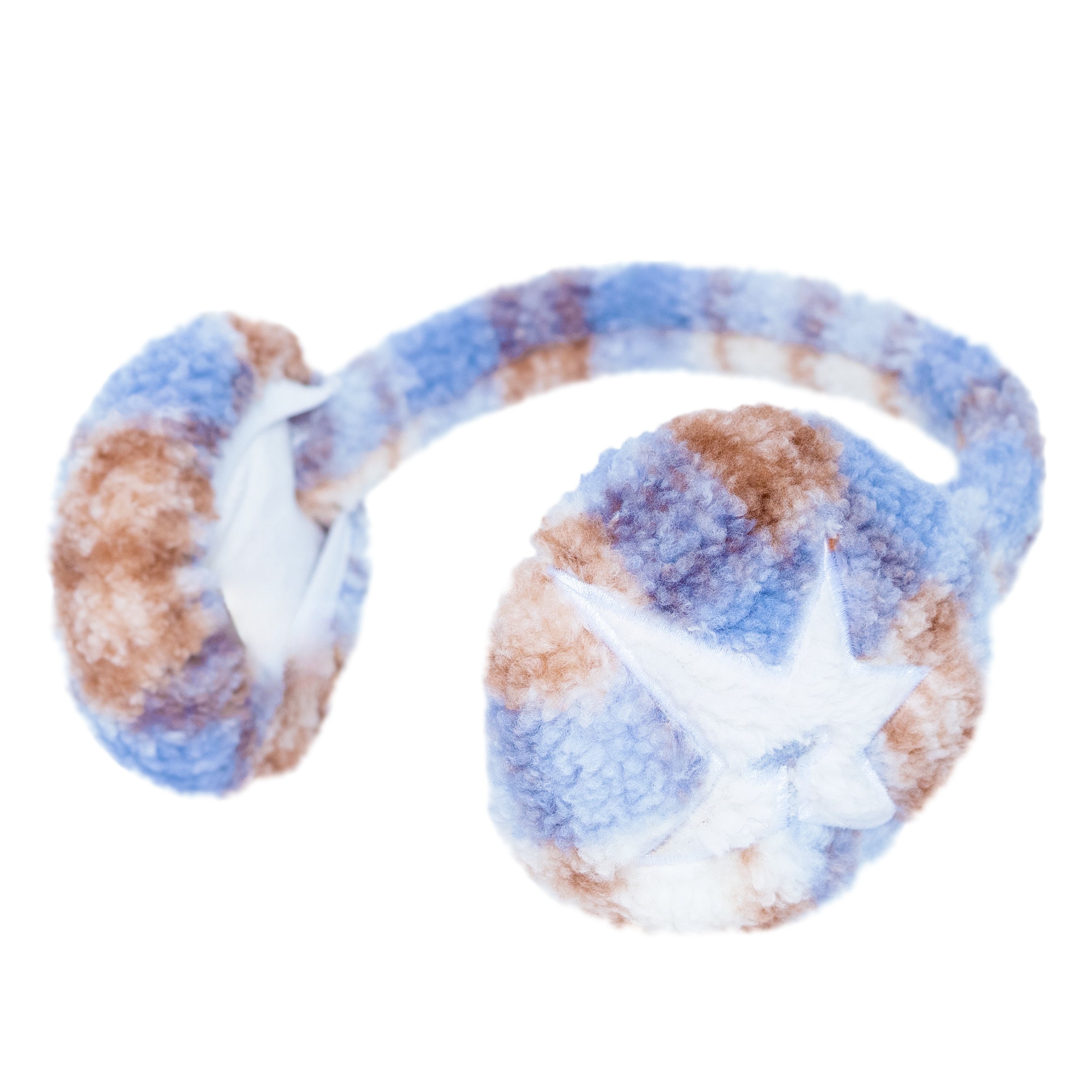 C Star Earmuffs - Blue/Plaid