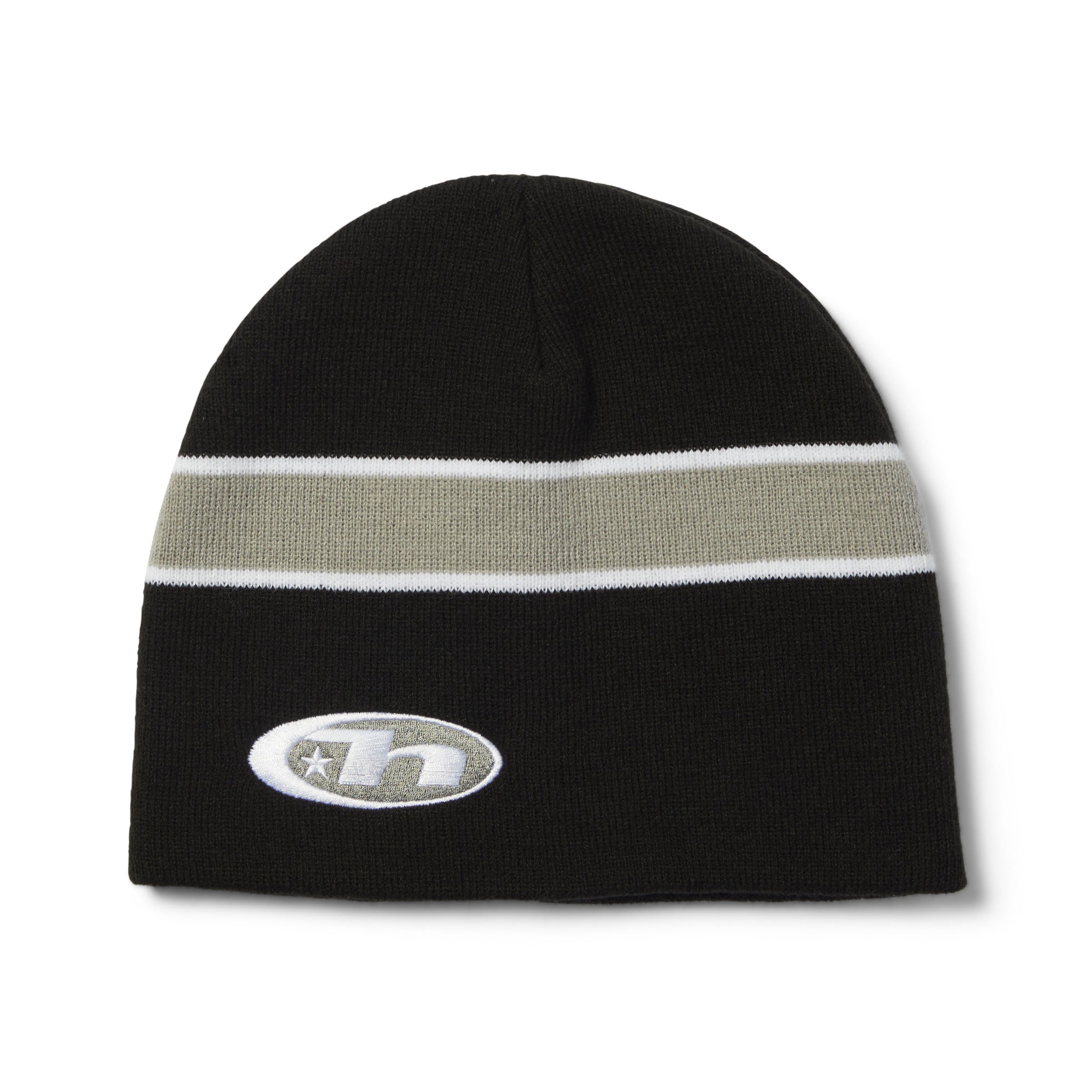 Frequency Skull Beanie - Black