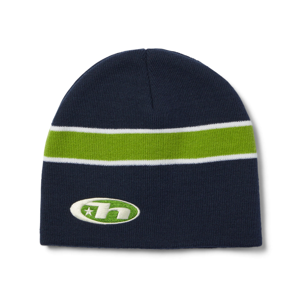 Frequency Skull Beanie - Navy