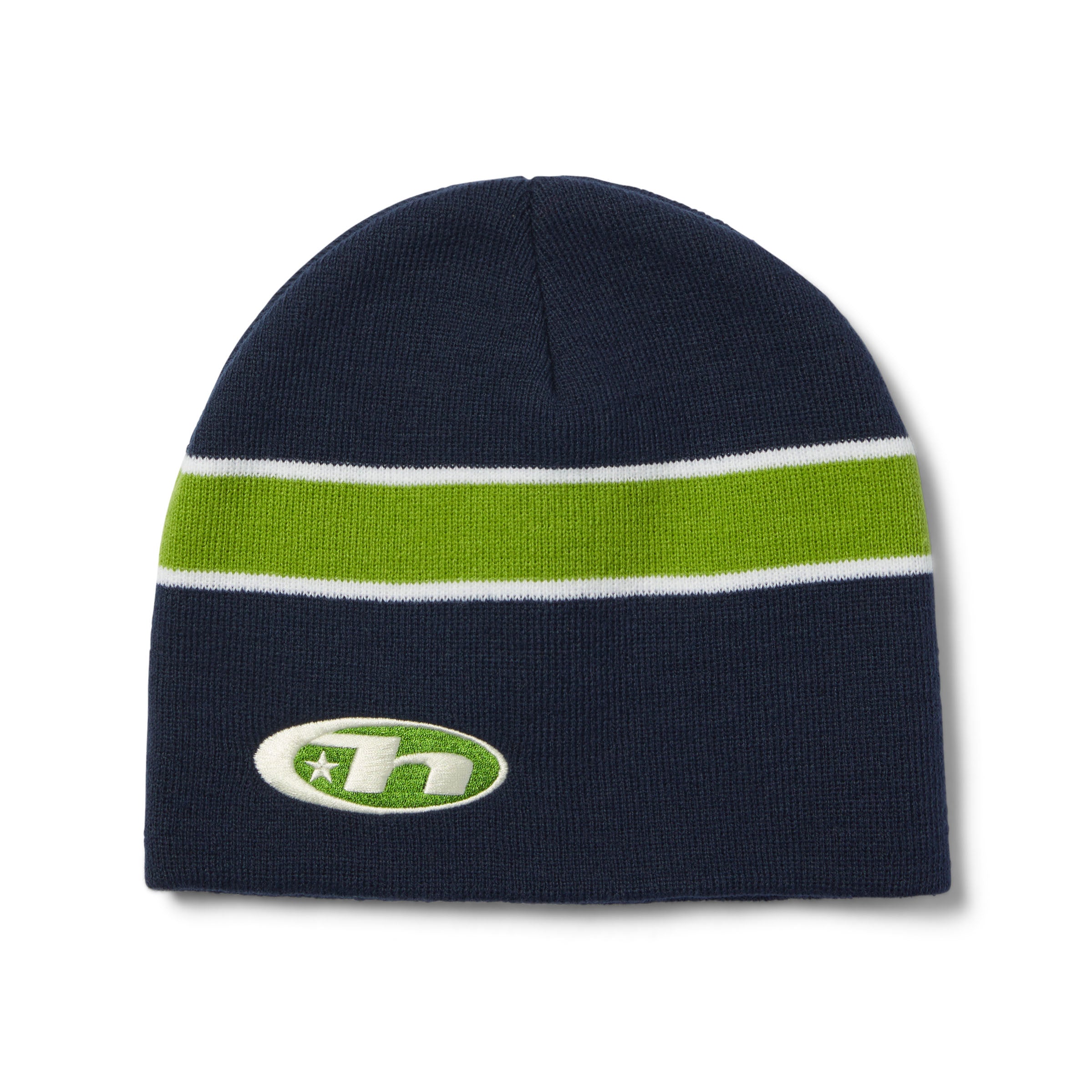 Frequency Skull Beanie - Navy