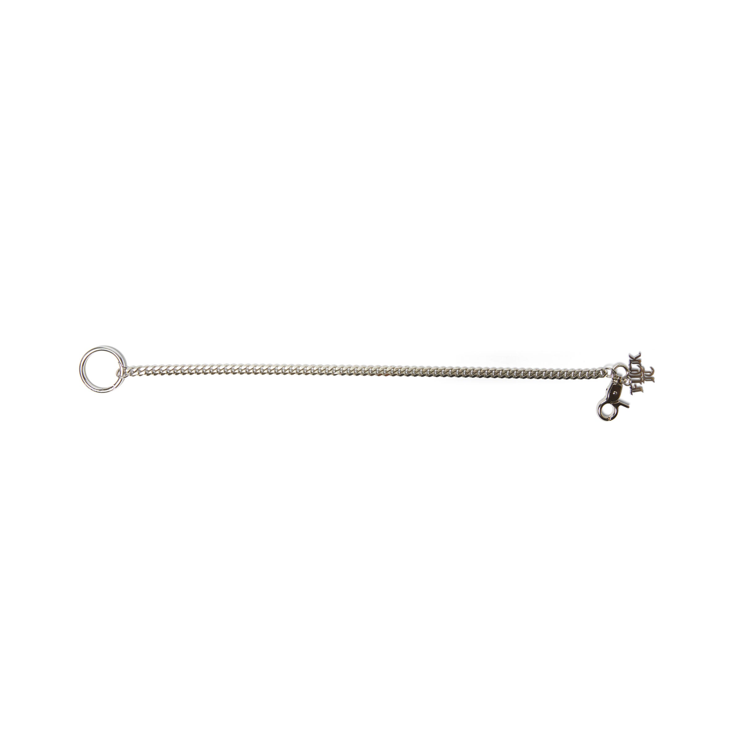 Fuck It Wallet Chain - Silver