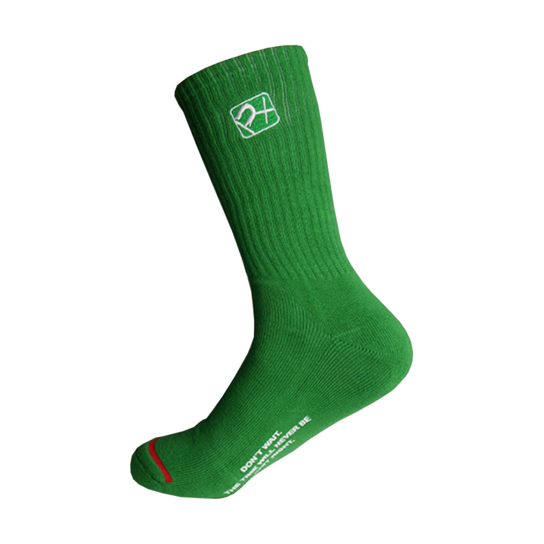 Pharmacy Solid Socks (Green)