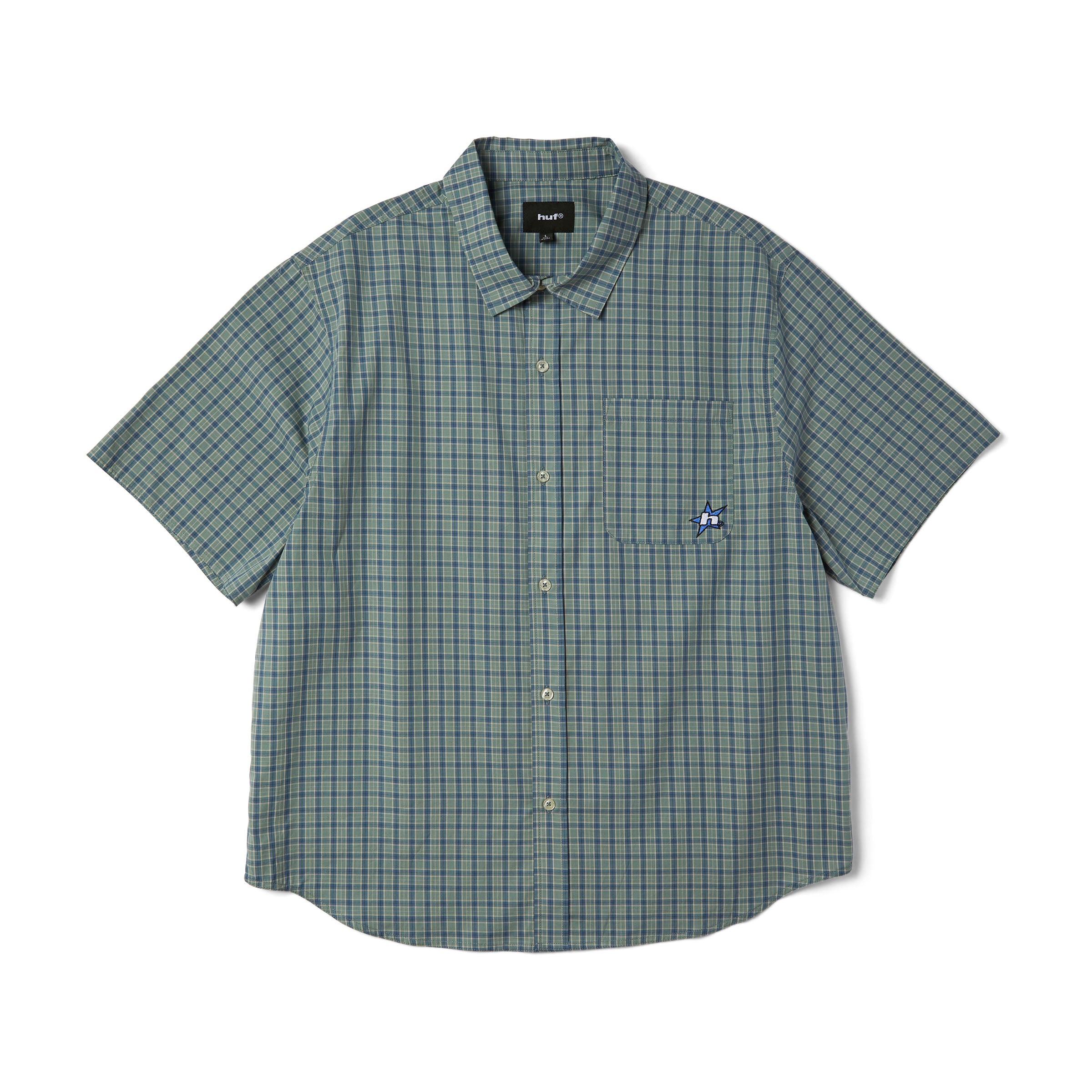 HUF H Star Plaid Shirt