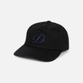 Cursive D Worker Cap - Black