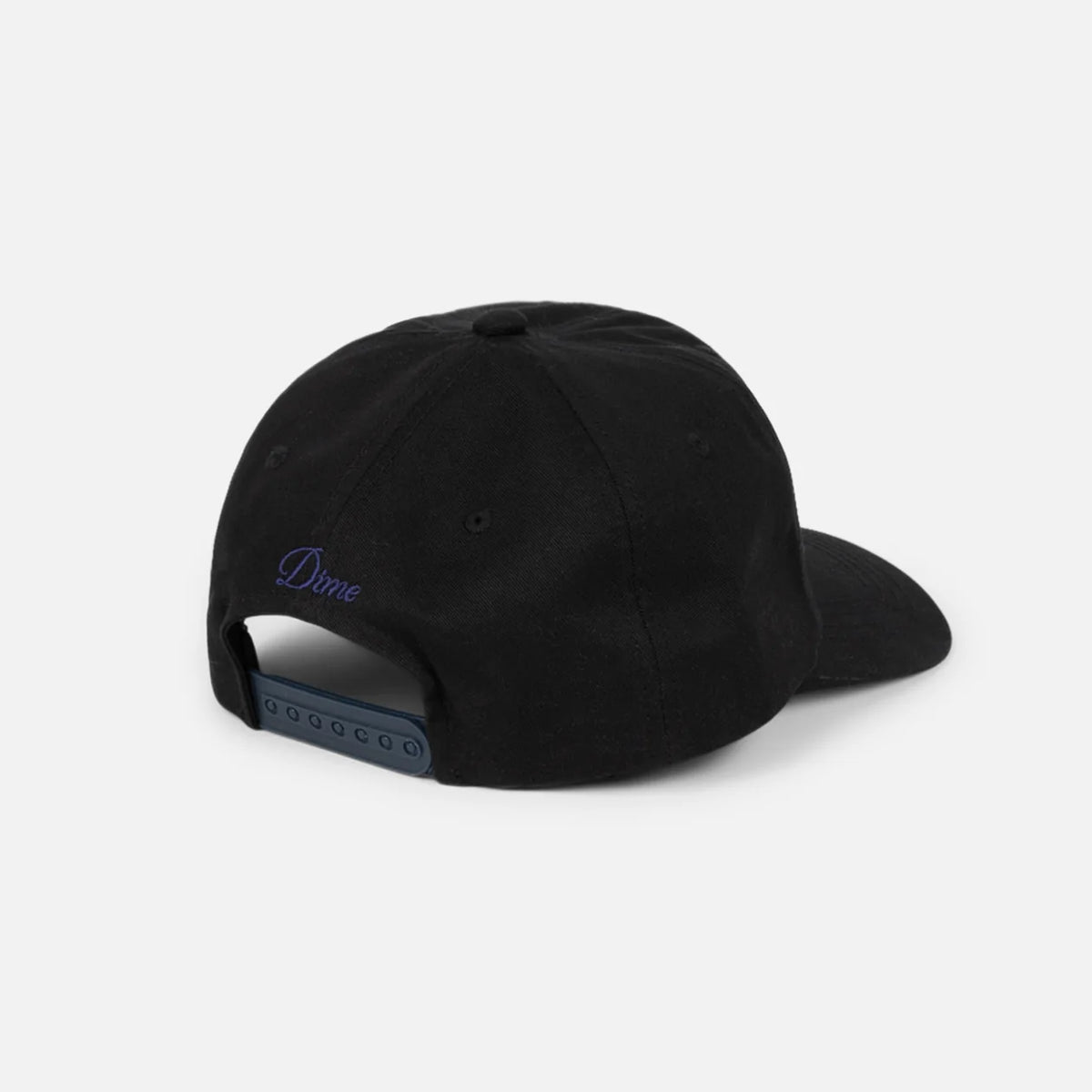 Cursive D Worker Cap - Black