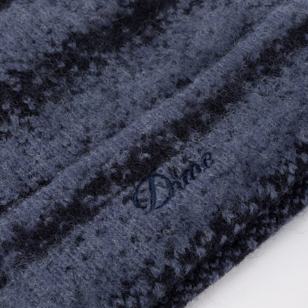 Mohair Striped Beanie