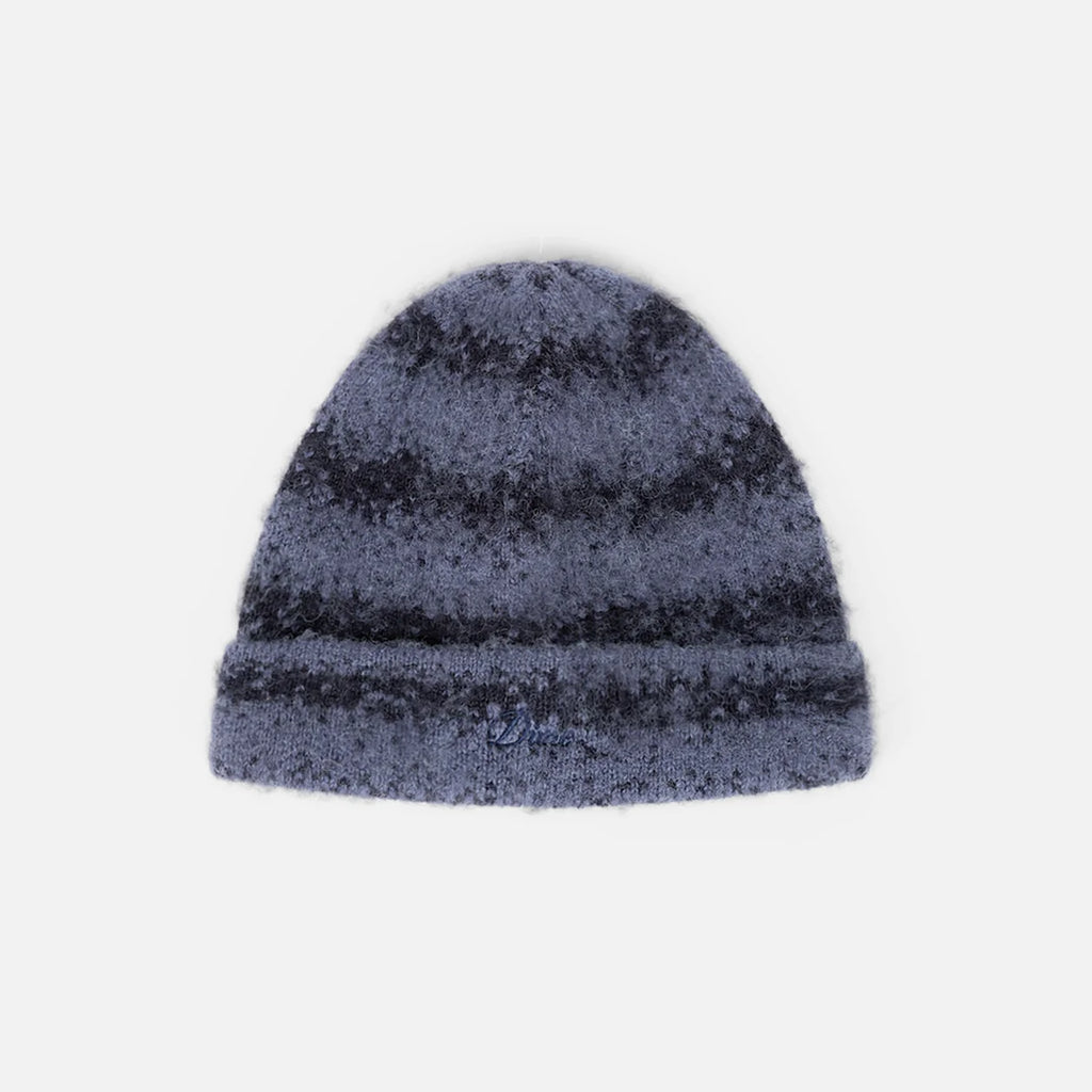 Mohair Striped Beanie